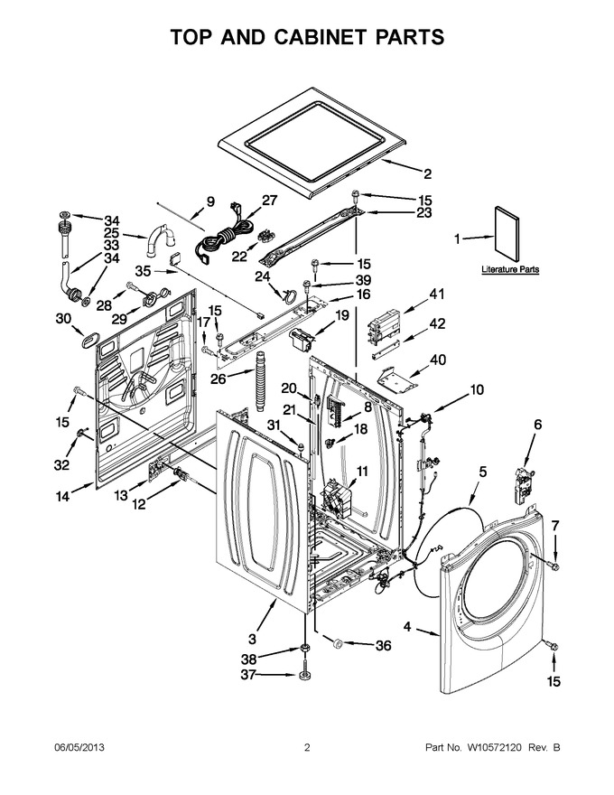 Diagram for WFL98HEBU0