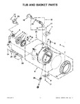 Diagram for 05 - Tub And Basket Parts