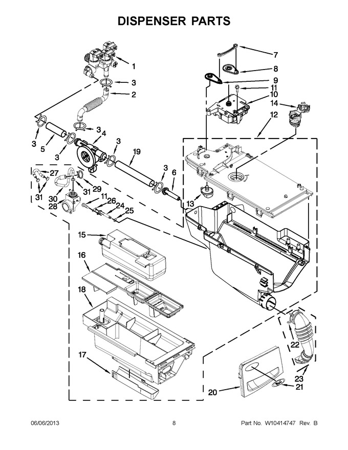 Diagram for WFW97HEXW2