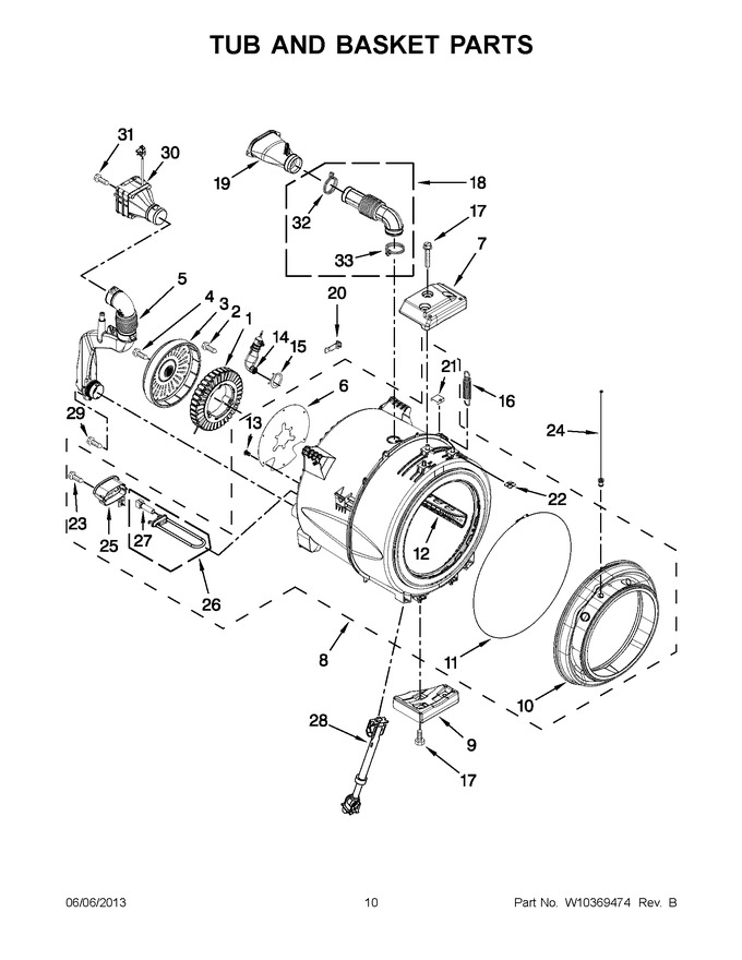 Diagram for WFW97HEXR1