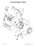 Diagram for 05 - Tub And Basket Parts