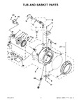 Diagram for 05 - Tub And Basket Parts