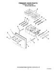 Diagram for 09 - Freezer Door Parts