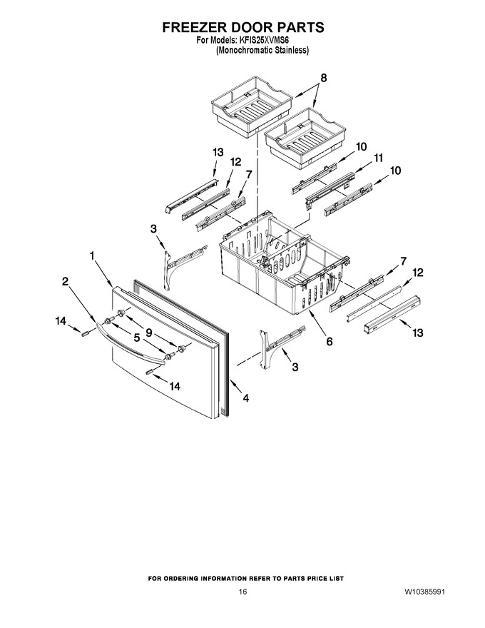 Diagram for KFIS25XVMS6