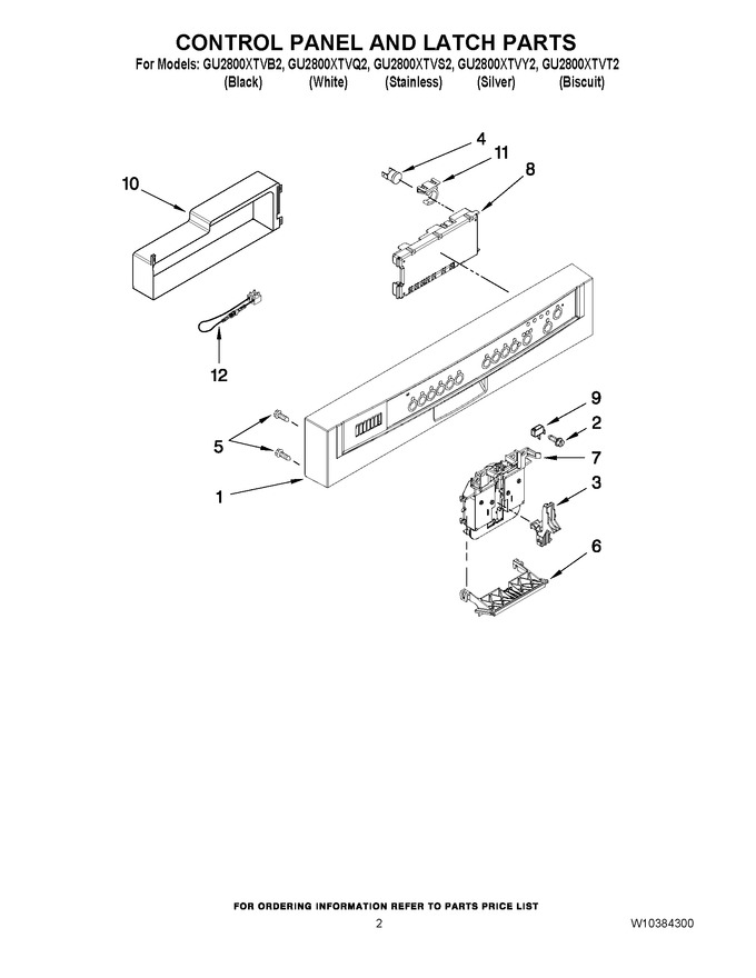 Diagram for GU2800XTVY2