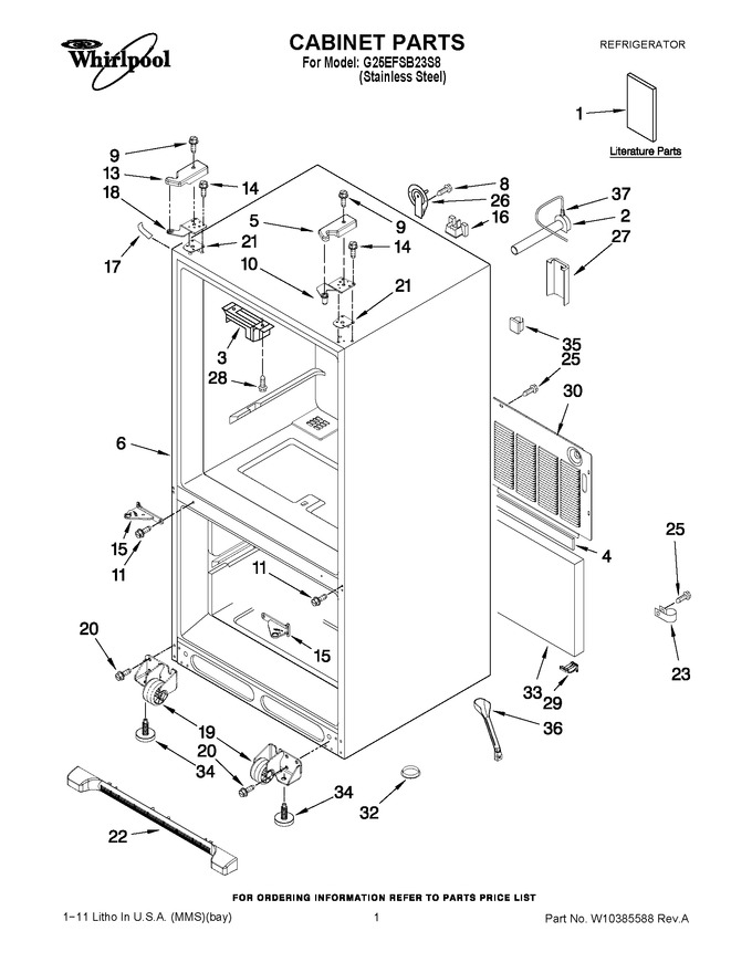 Diagram for G25EFSB23S8