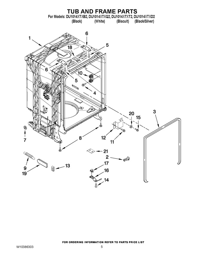 Diagram for DU1014XTXB2