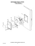 Diagram for 08 - Dispenser Front Parts