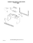 Diagram for 06 - Cabinet And Installation Parts