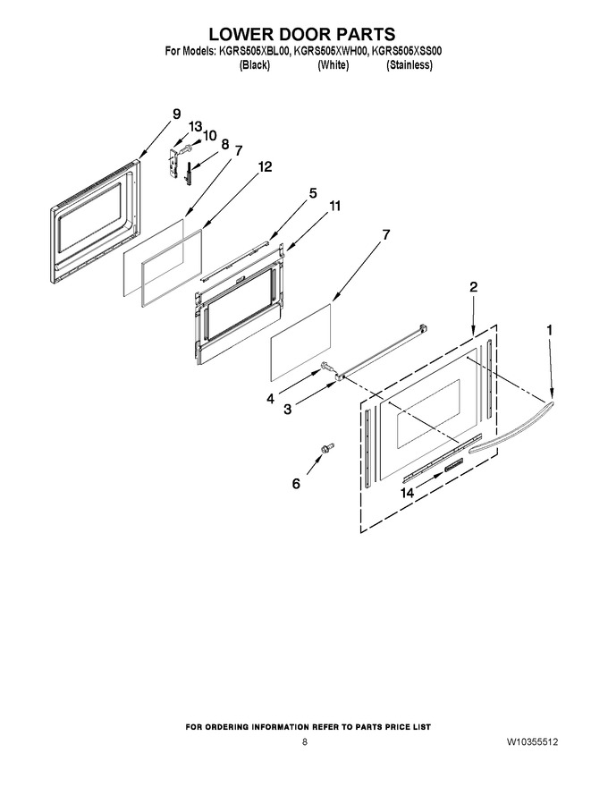 Diagram for KGRS505XSS00