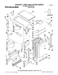 Diagram for 01 - Cabinet Liner And Door Parts