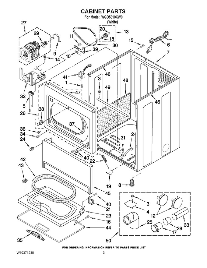 Diagram for WGD5610XW0