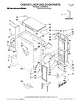 Diagram for 01 - Cabinet Liner And Door Parts