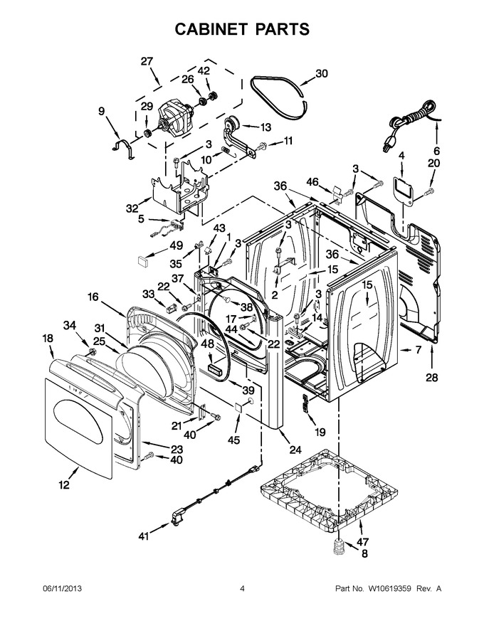 Diagram for WGD8900BC0