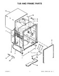 Diagram for 05 - Tub And Frame Parts