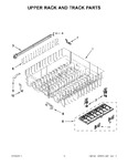 Diagram for 09 - Upper Rack And Track Parts