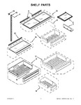 Diagram for 05 - Shelf Parts