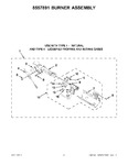 Diagram for 04 - 8557891 Burner Assembly