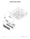 Diagram for 10 - Lower Rack Parts