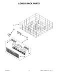 Diagram for 10 - Lower Rack Parts