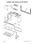 Diagram for 06 - Cabinet And Installation Parts