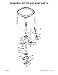 Diagram for 04 - Gearcase, Motor And Pump Parts