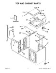 Diagram for 01 - Top And Cabinet Parts