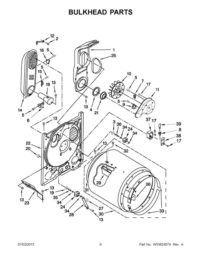 Diagram for CGD126SBW0