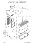 Diagram for 14 - Lower Unit And Tube Parts