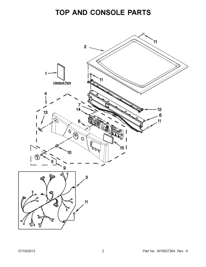 Diagram for WGD9371YW2