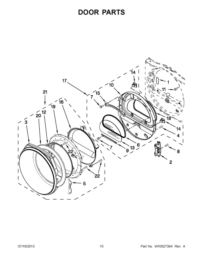 Diagram for WGD9371YW2