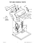 Diagram for 01 - Top And Console Parts