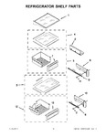 Diagram for 07 - Refrigerator Shelf Parts