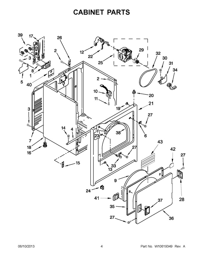 Diagram for CED137SBW0