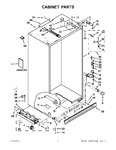 Diagram for 01 - Cabinet Parts