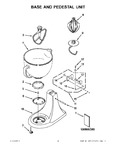 Diagram for 02 - Base And Pedestal Unit