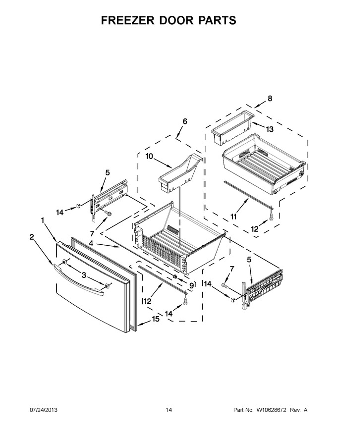 Diagram for WRF989SDAW02