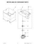 Diagram for 09 - Motor And Ice Container Parts