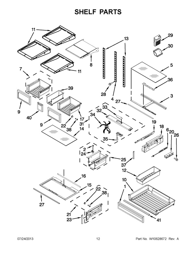 Diagram for WRF989SDAM02