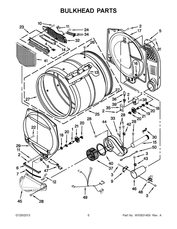 Diagram for WGD5500BW0