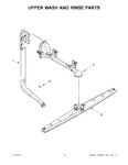 Diagram for 07 - Upper Wash And Rinse Parts