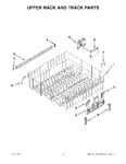 Diagram for 09 - Upper Rack And Track Parts