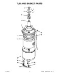 Diagram for 08 - Tub And Basket Parts