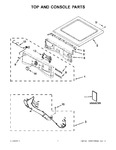 Diagram for 01 - Top And Console Parts