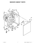 Diagram for 06 - Washer Cabinet Parts