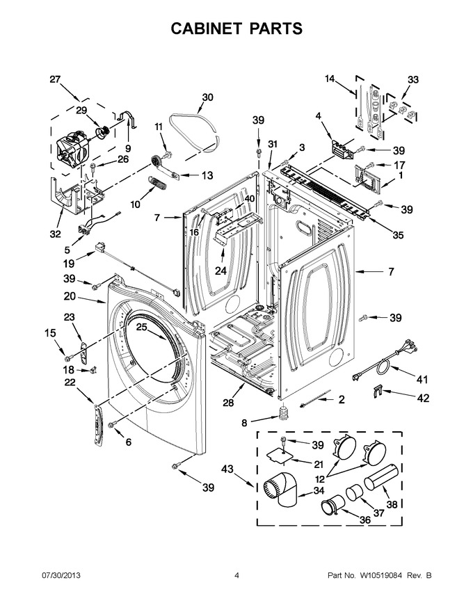 Diagram for YWED97HEXL4