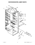 Diagram for 02 - Refrigerator Liner Parts