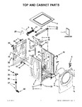 Diagram for 01 - Top And Cabinet Parts