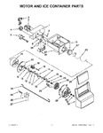 Diagram for 05 - Motor And Ice Container Parts