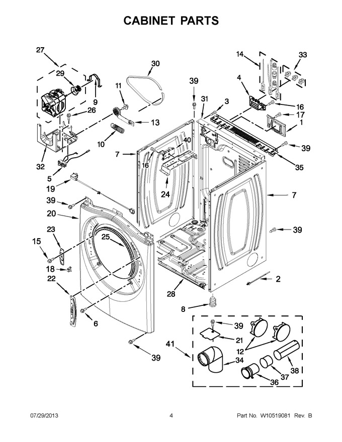 Diagram for WED97HEXW4